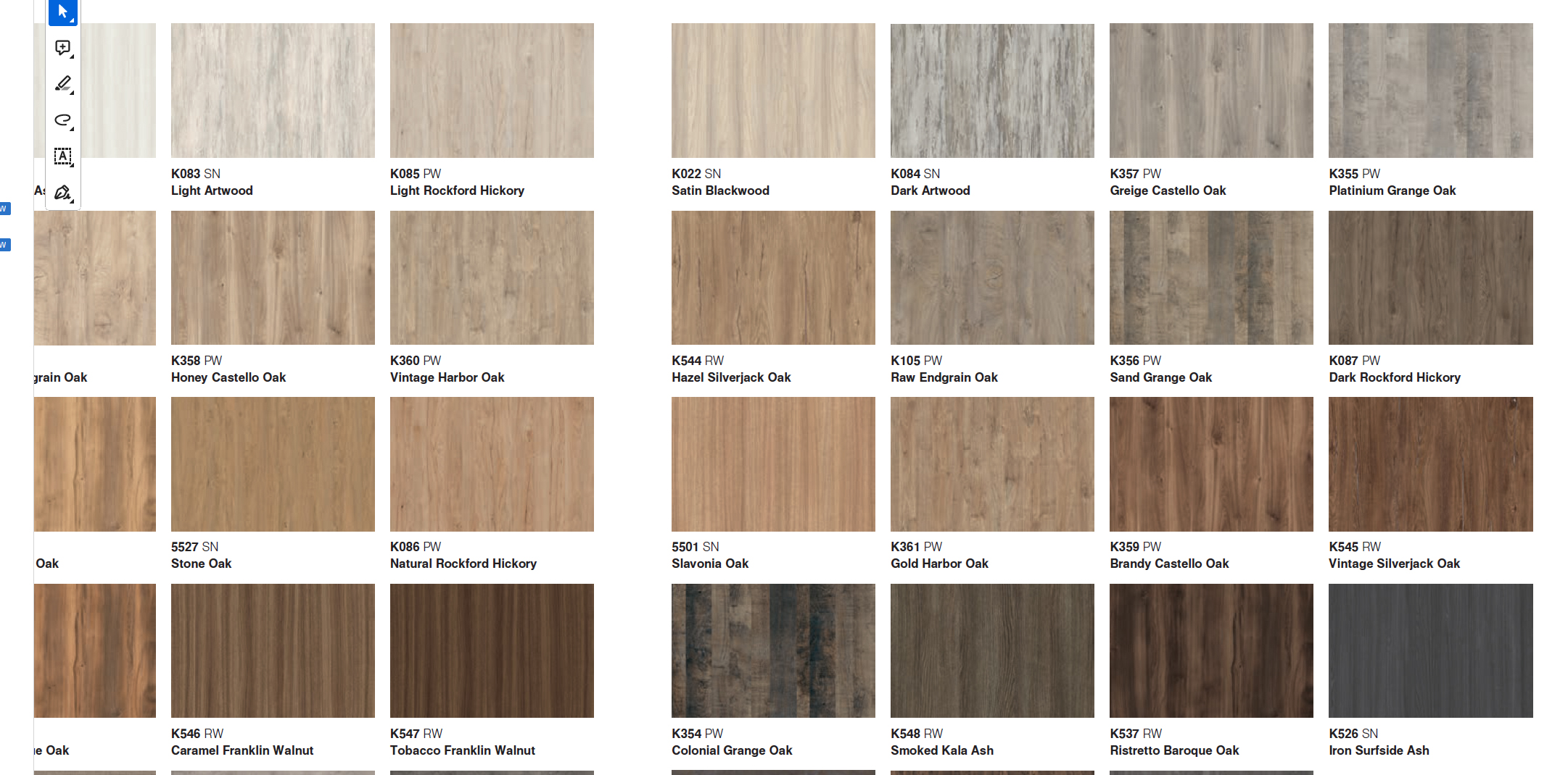 Bútorlapok katalógus – Woodnest Works 2025